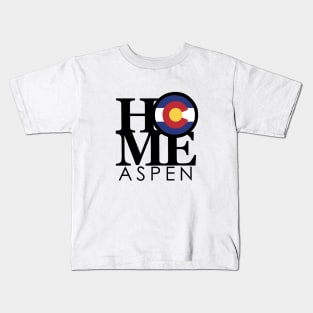 HOME Aspen Colorado Kids T-Shirt